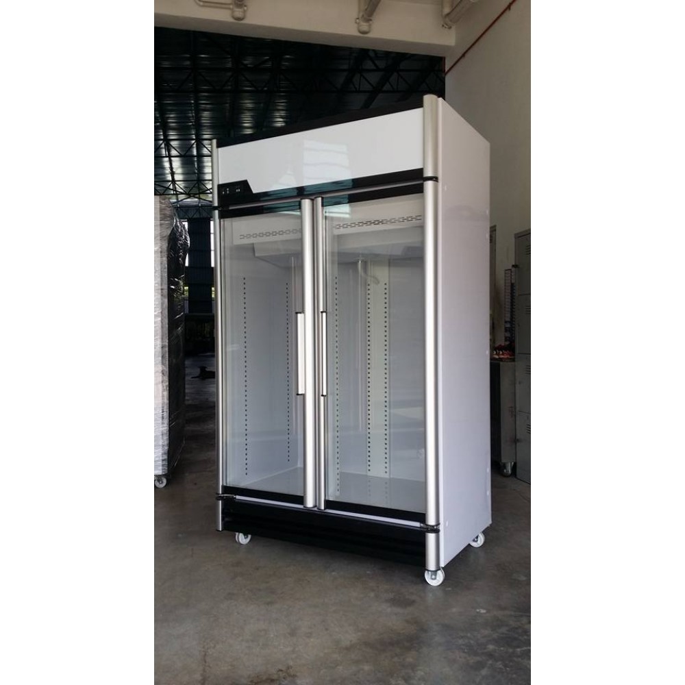 2 DOOR CHILLER SILVER SF 02